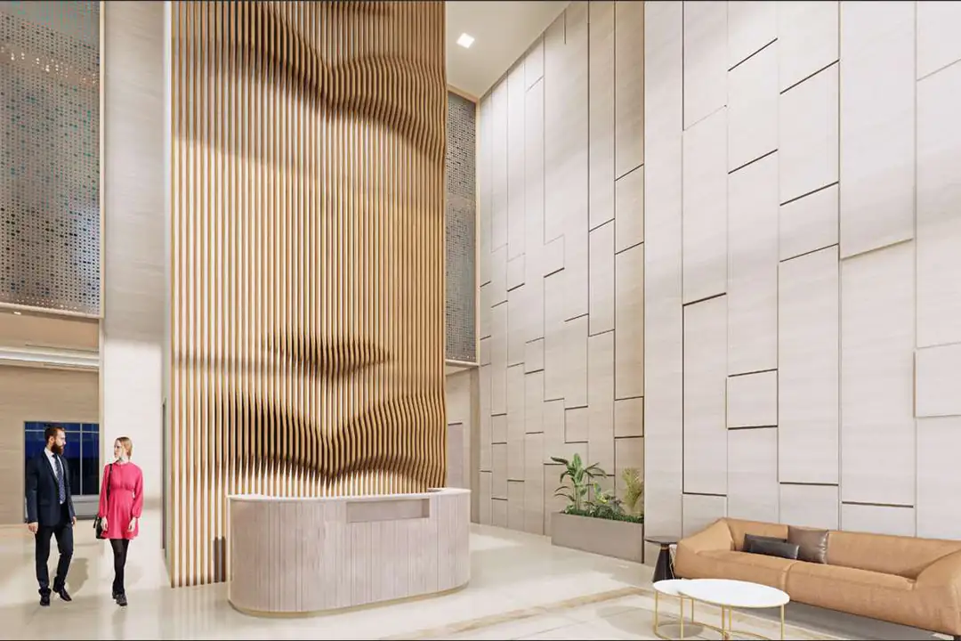 Entrance lobby (artist's impression)