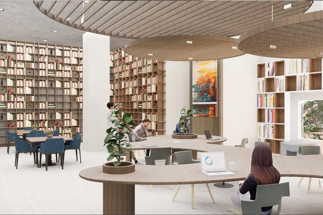 Library (artist's impression)